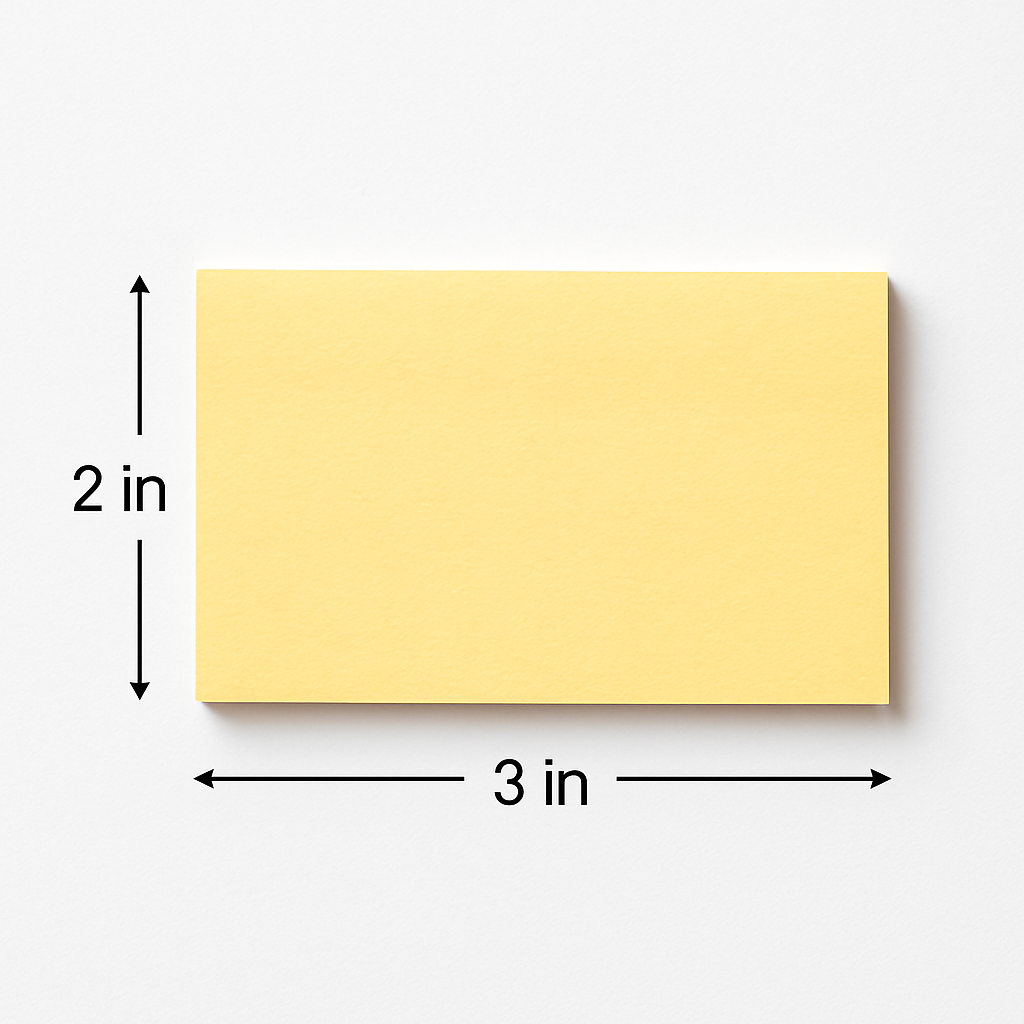 2 x 3 Post It Pad