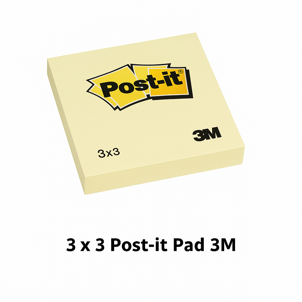 3 x 3 Post It Pad 3M